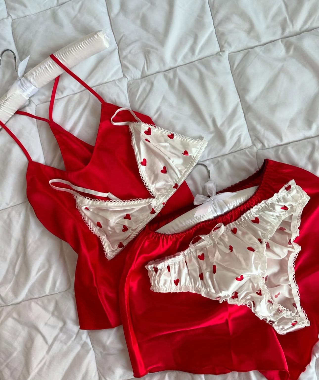 4 Parça Bralet Takım & Şort Takım
