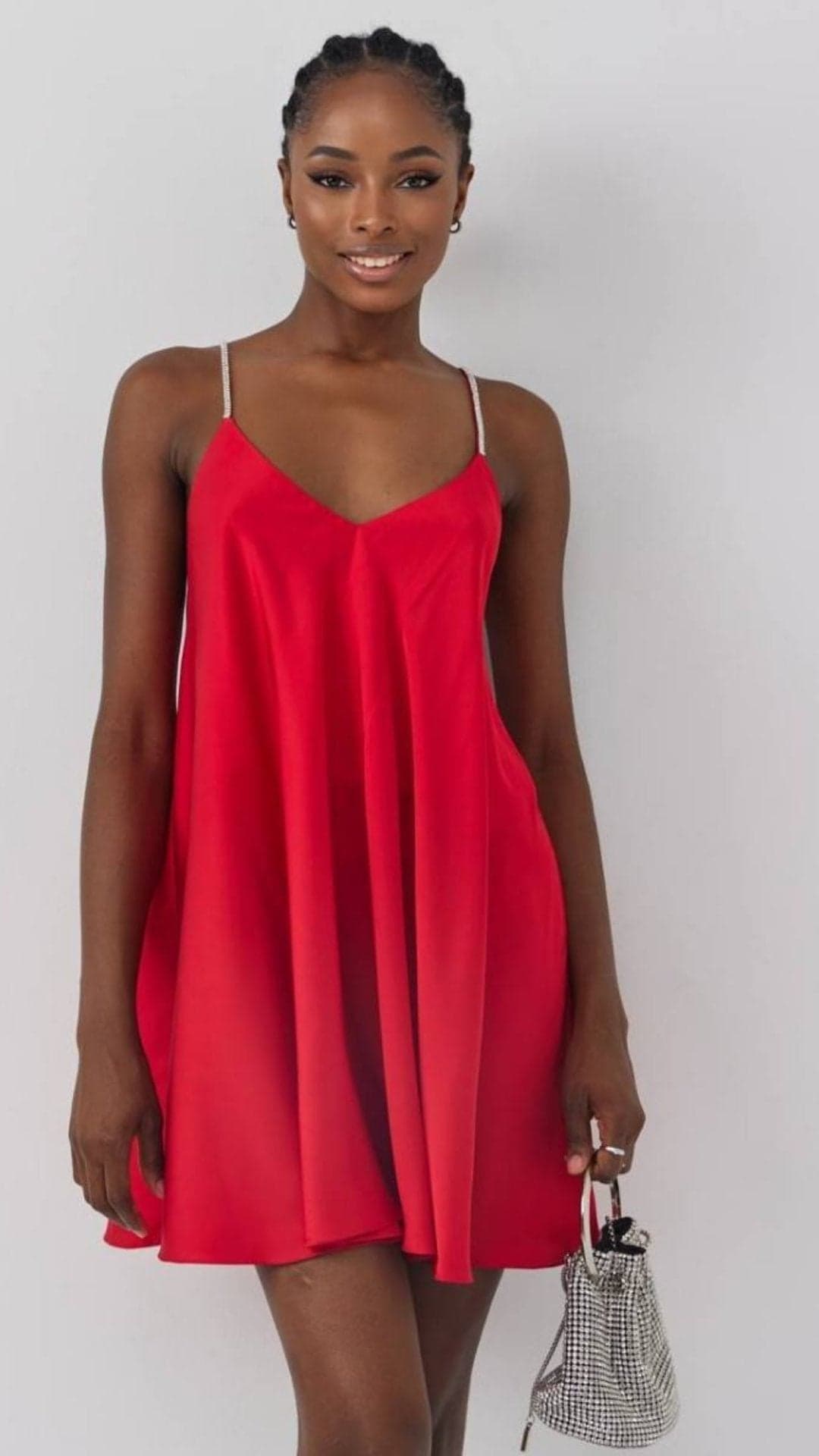Dimond Babydoll Kırmızı