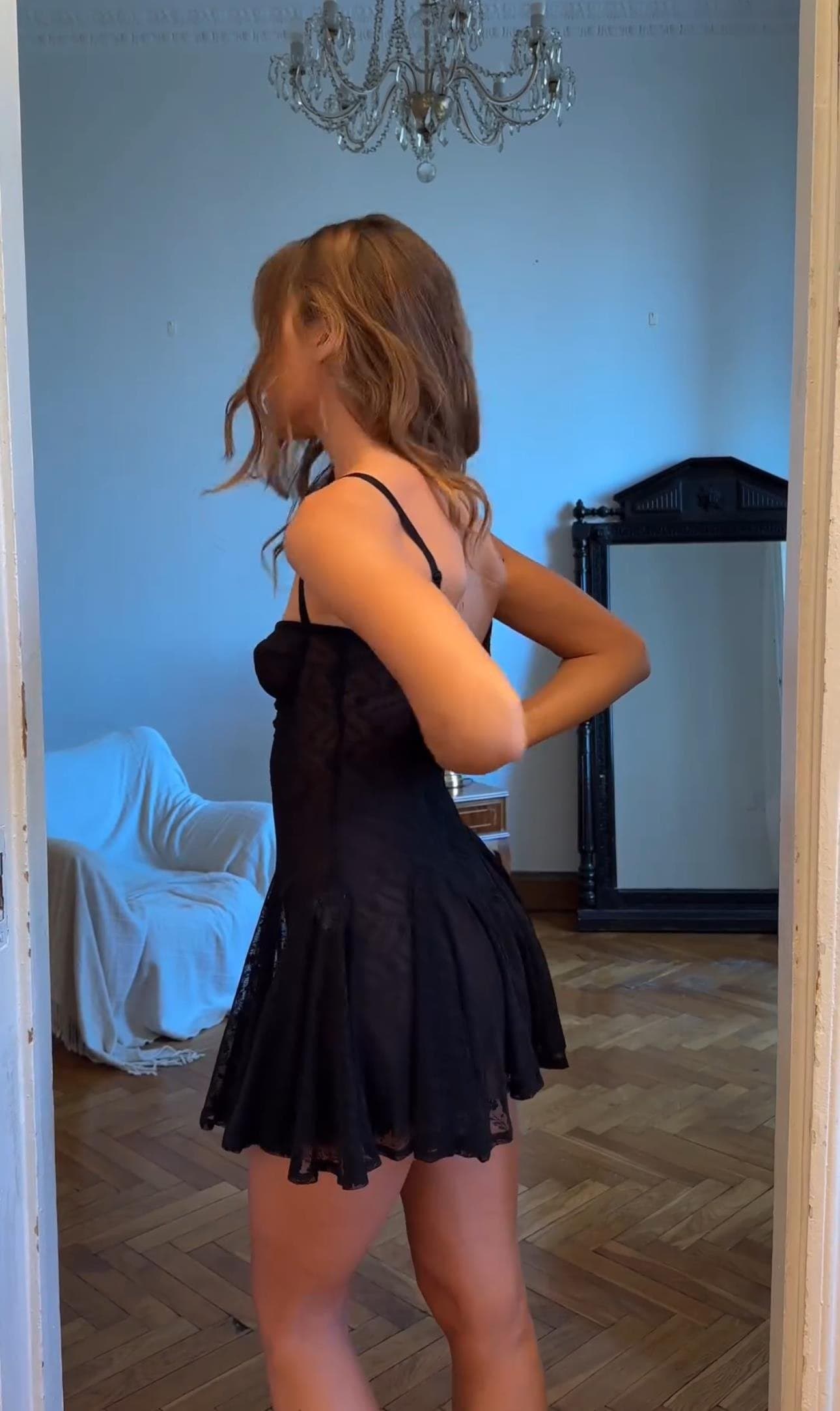 Lima Babydoll Siyah