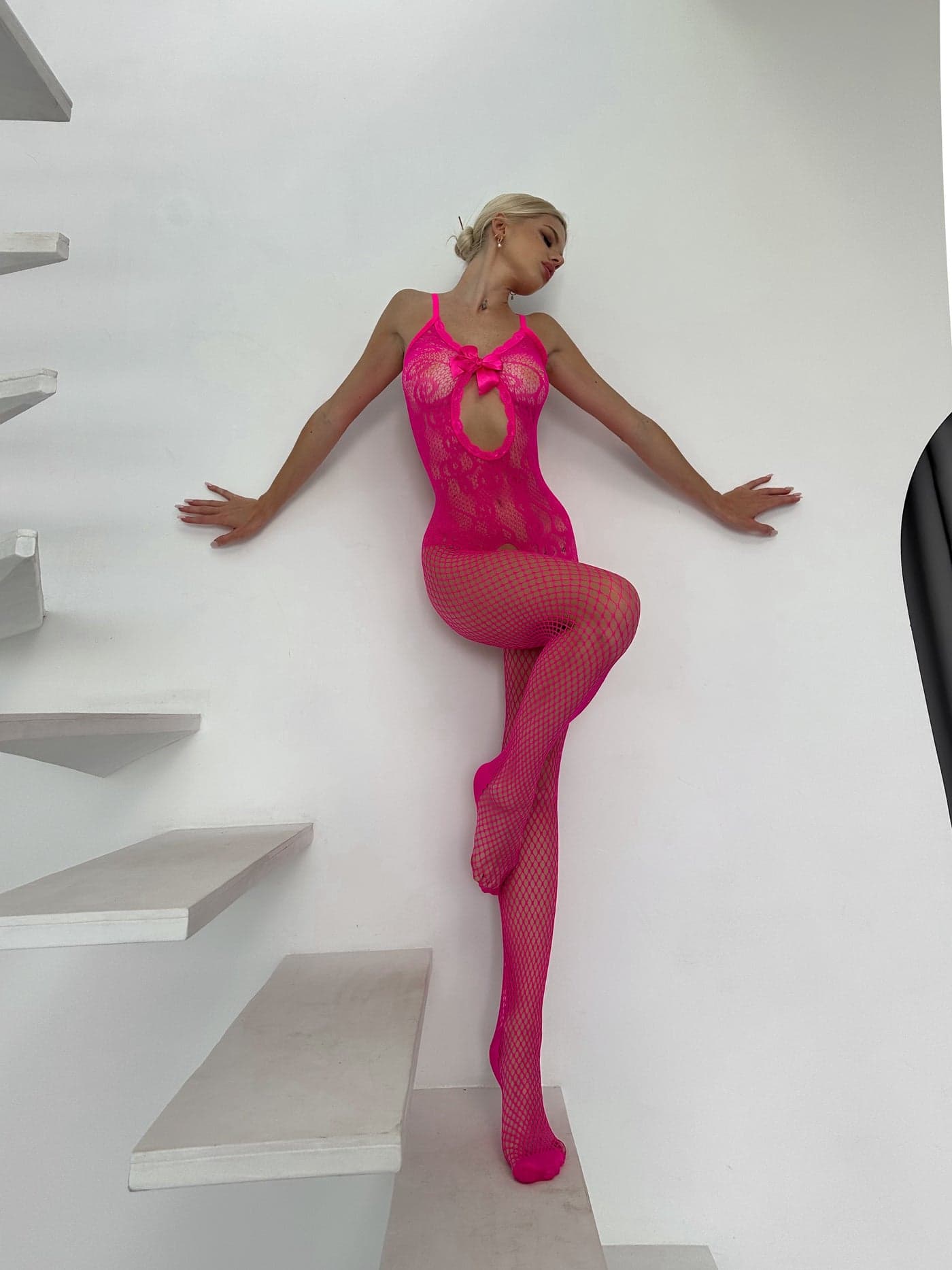 Bridella Vucut Çorabı Pembe