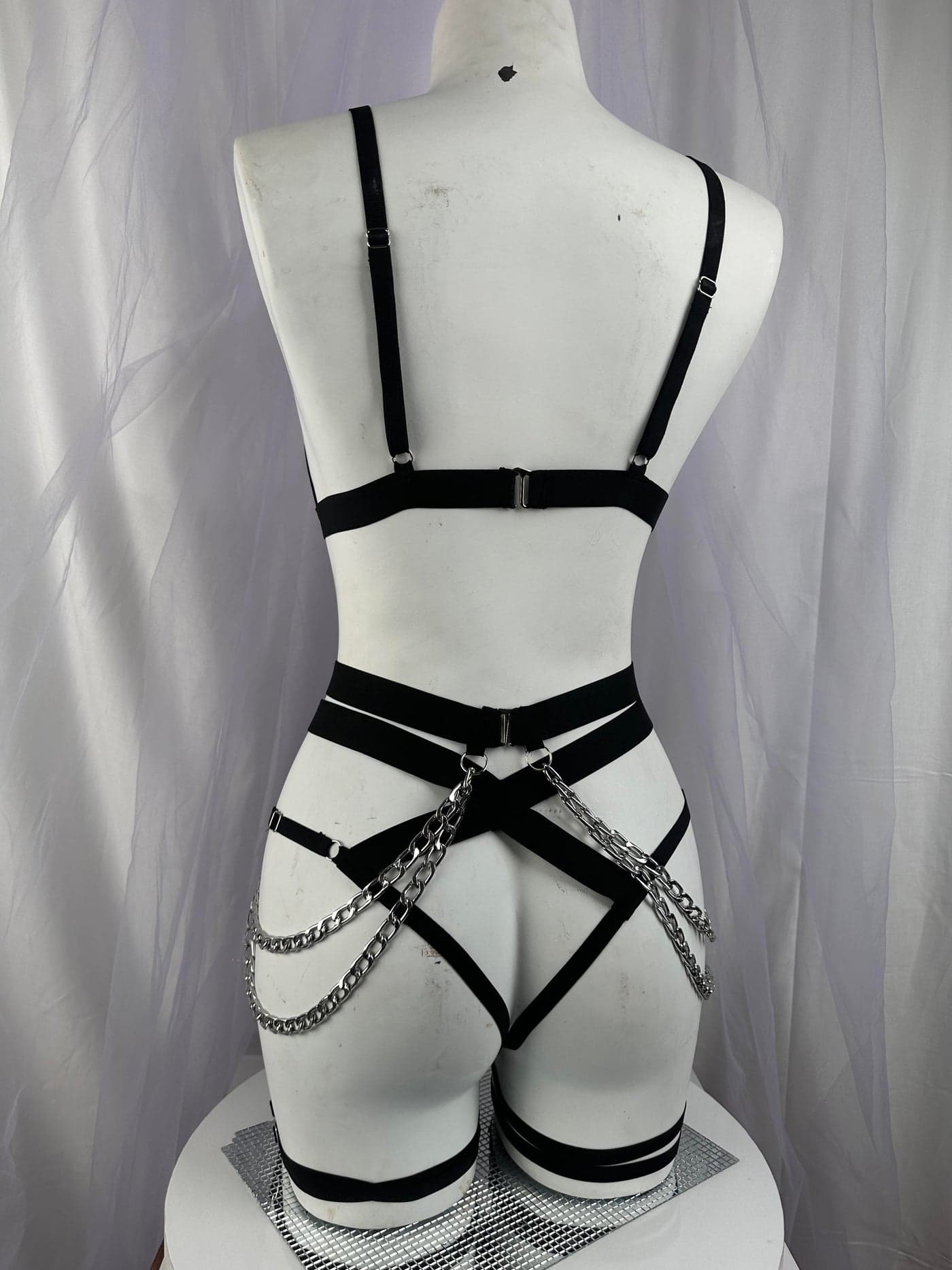 Harness Chaın Set Black