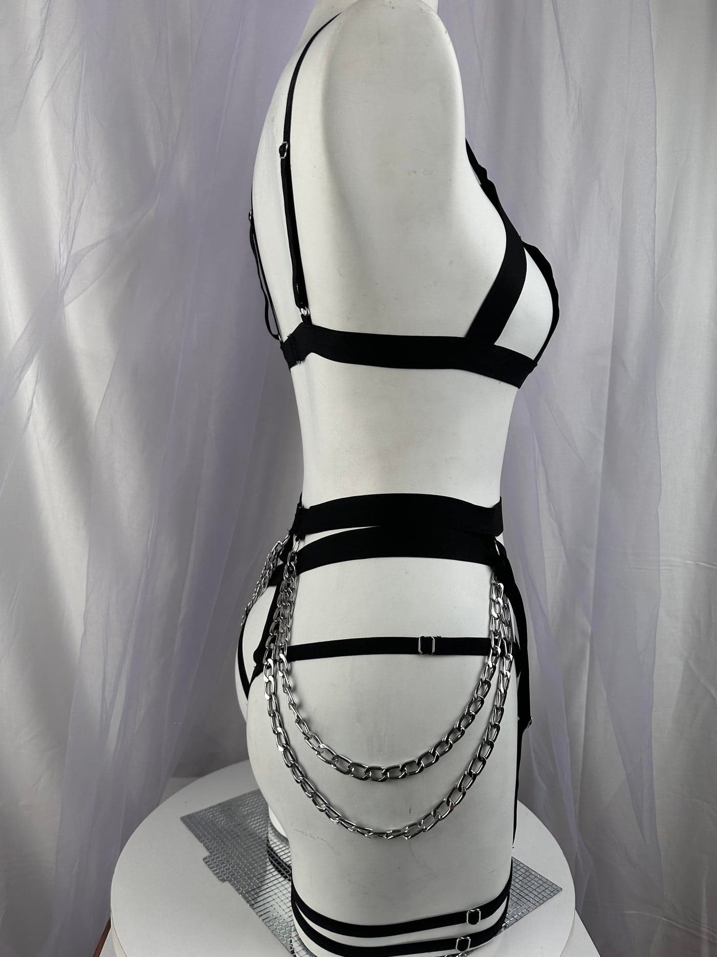 Harness Chaın Set Black
