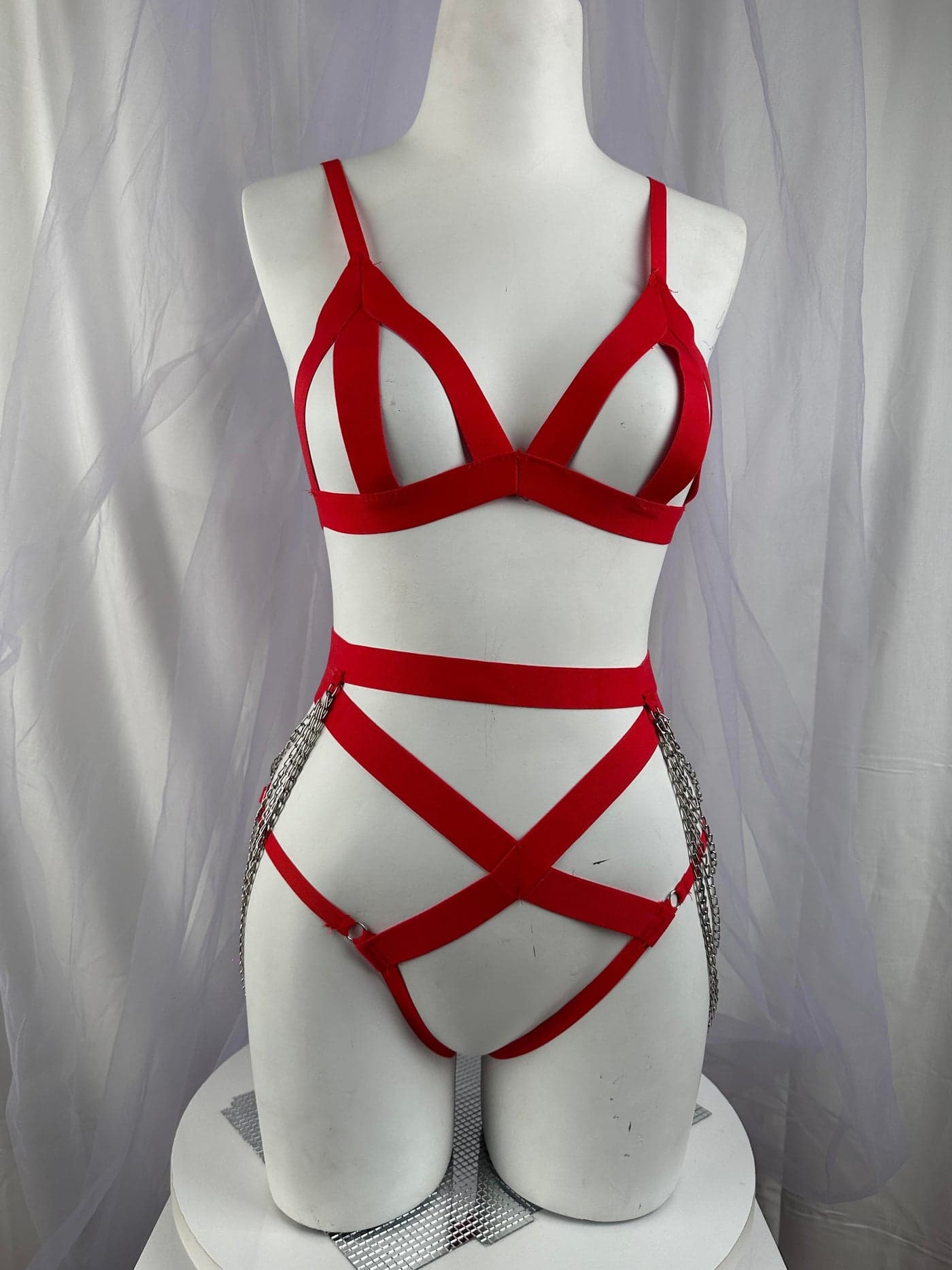 Harness Chaın Set Red