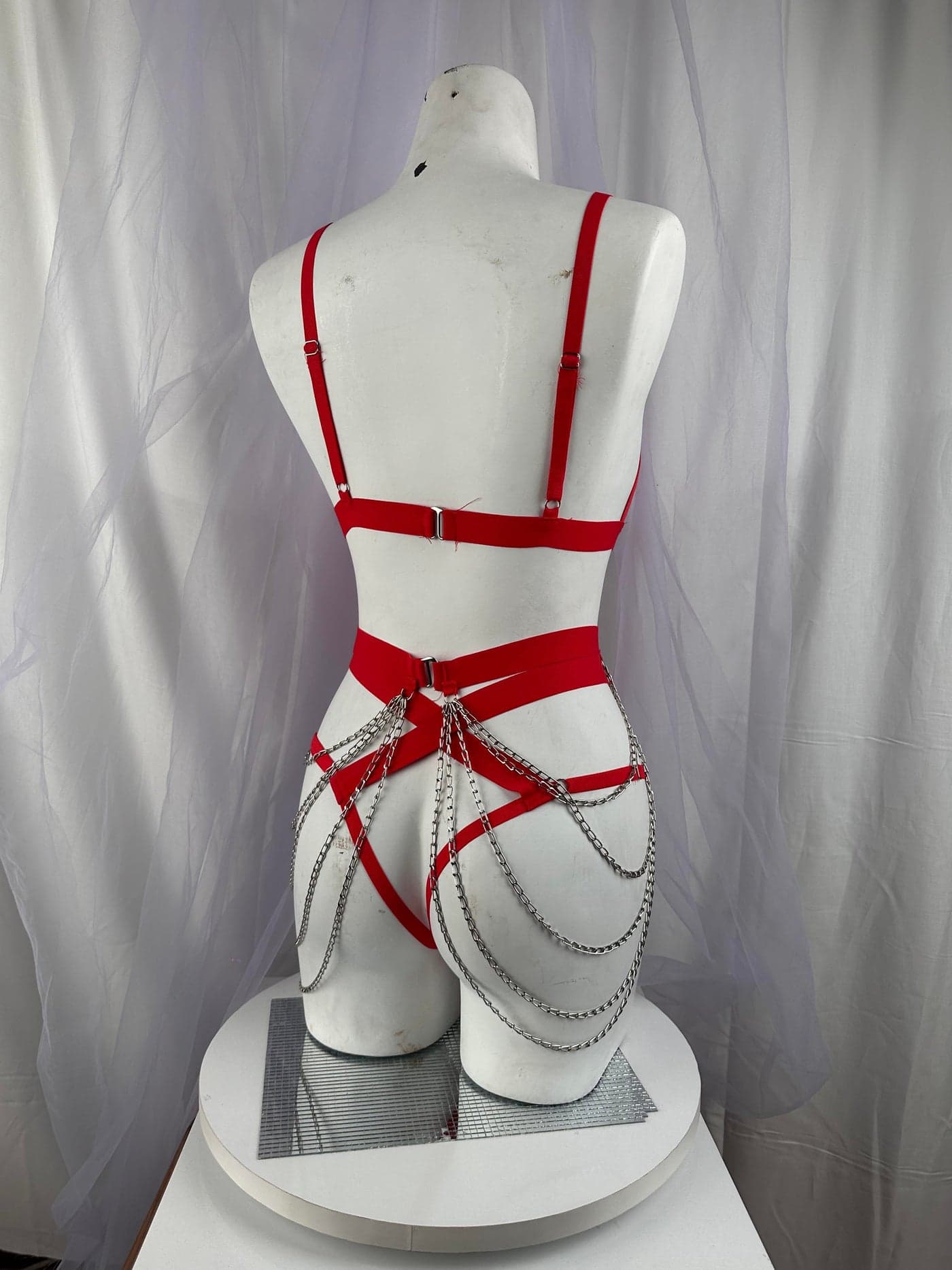 Harness Chaın Set Red