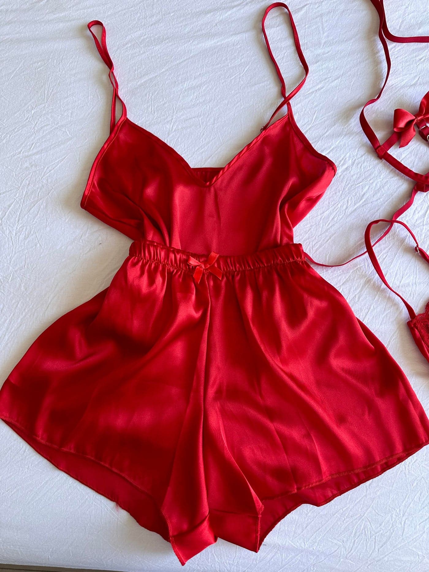 Kırmızı Lena Çeyizlik Set