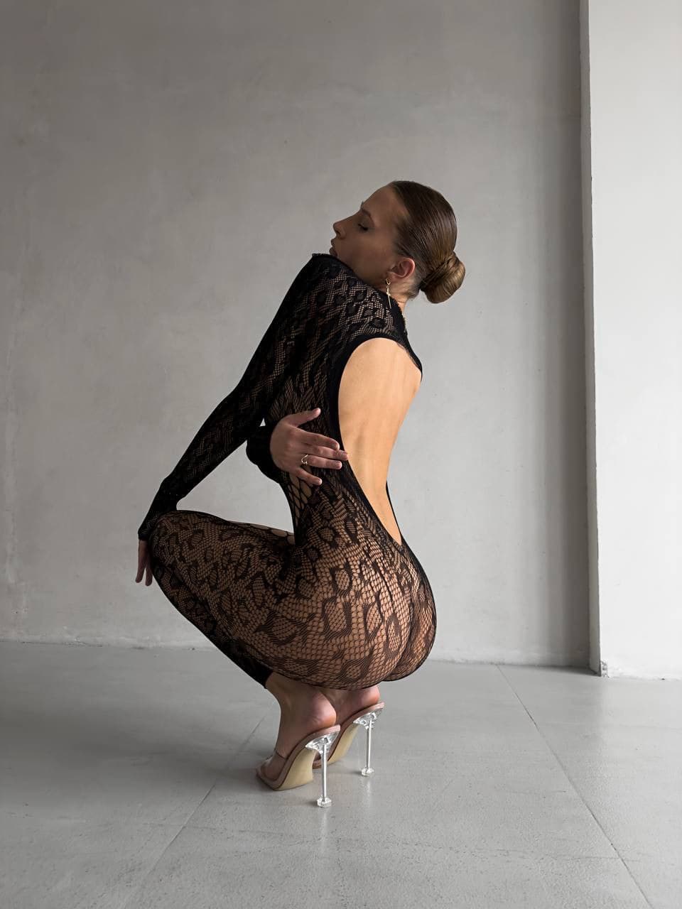 Leona Vucut Çorabı