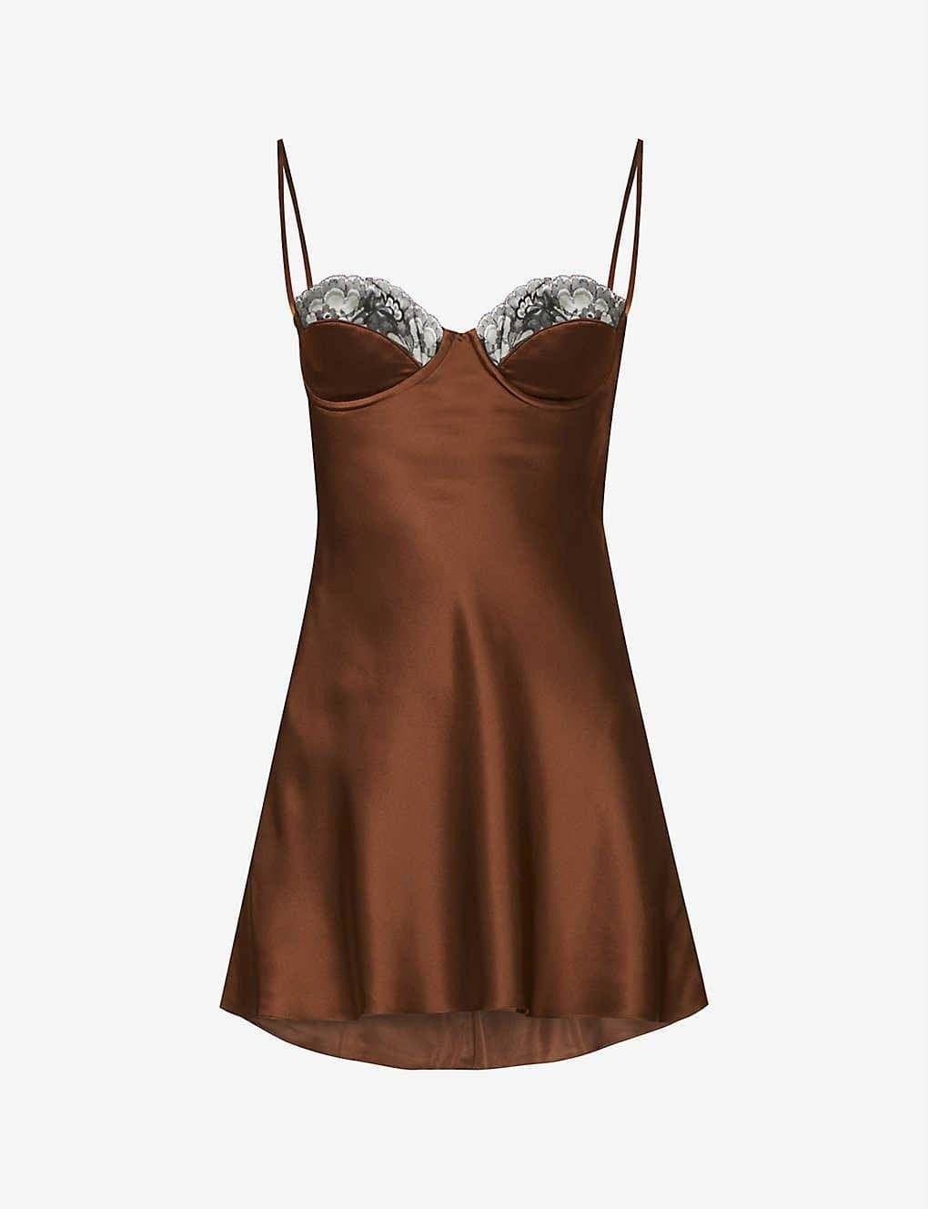 Romantıc Brown Babydoll