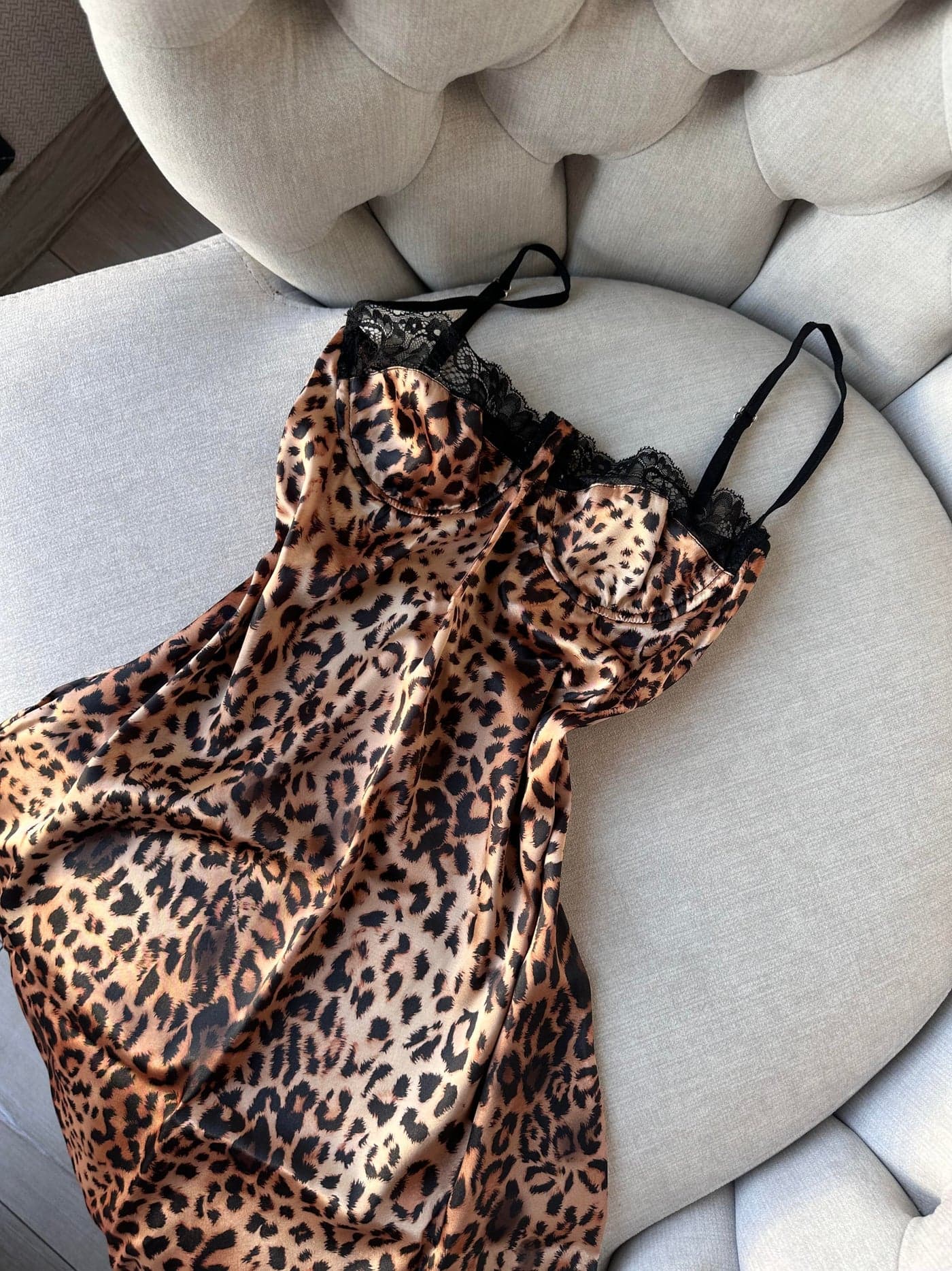 Romantic Leopar Desenli Babydoll